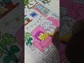 Coloring Tutorial Cozy Girl Cat Relaxing Coloring for Beginners