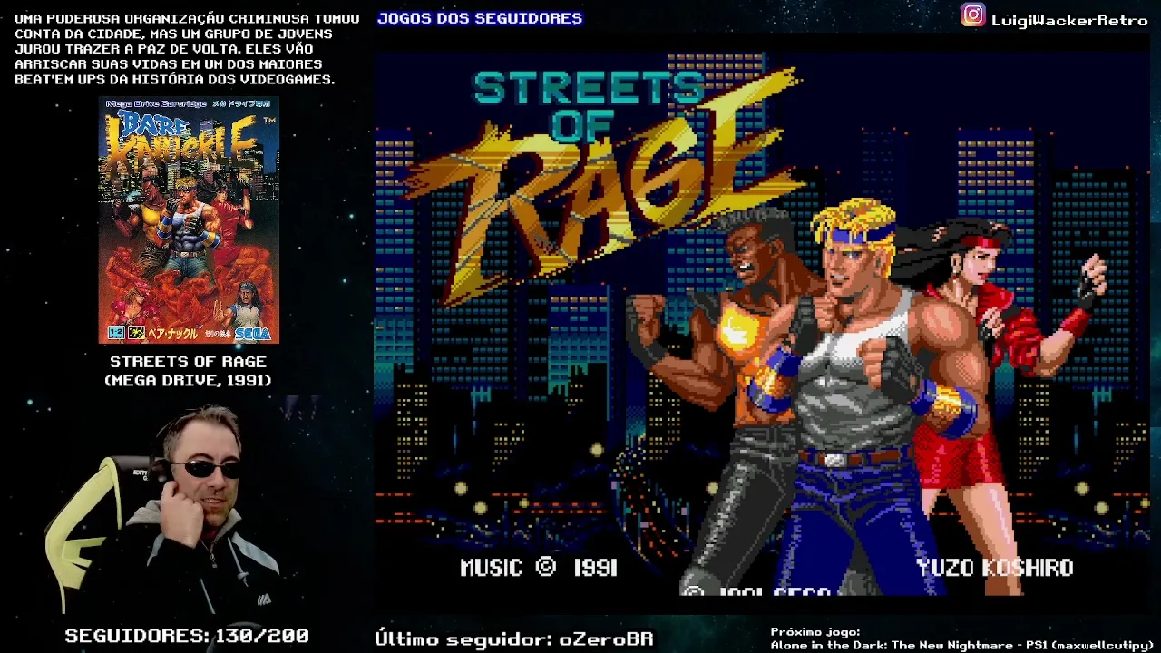 Streets of Rage (Mega Drive) - Fazendo Final (Jogos dos Seguidores)