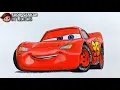 How to draw Lightning Mcqueen - Easy step-by-step drawing lessons