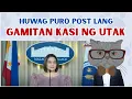 Lagu WAG PURO POST LANG, GAMITIN DIN ANG UTAK