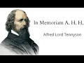 In Memoriam A H H Alfred Lord Tennyson Greatest English Poems A Touch of Literary Genius