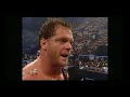 Chris Benoit challenges Chris Jericho for Submission match