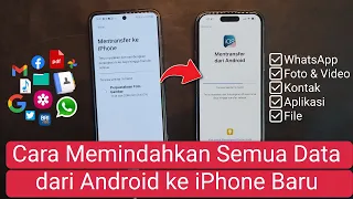cara memindahkan semua data dari android ke iphone baru