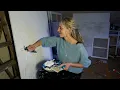 Days in the Art Studio - My painting Process Creating Textures with Earth Pigments
