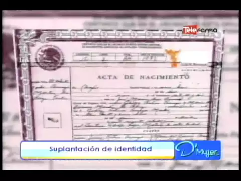 SUPLANTACION DE IDENTIDAD 