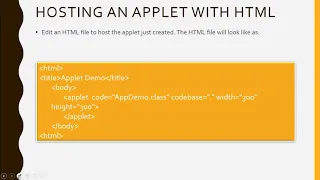 Java Applet - 1