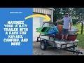 DIY Kayak Trailer Build from a Utility Trailer
