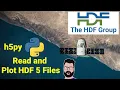 How to read and plot F5 file in python