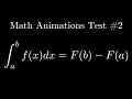 Math Animations Test - Function with Title