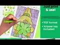 St Patrick s Day 4 Quadrant Coordinate Plane Graphing Mystery Pictures Worksheets for Math
