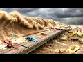 Download Lagu 200 Km/h Super Typhoon SMASHES Taiwan! Power Outages, Buildings Shaken, Total Destruction!