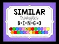 Similar Triangles Bingo