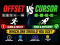 Pagination Explained Offset vs Cursor vs Keyset With Infinite Scroll