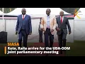 Download Lagu Ruto, Raila arrive for the UDA-ODM joint parliamentary meeting in Karen