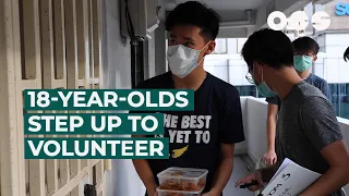 18 year olds step up to volunteer amid covid 19 pandemic