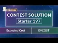 Expected Cost EVCOST Starter 197 CodeChef Solution