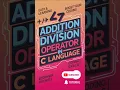 Addition and Division Operator in C C Programming Tutorial for Beginners