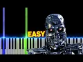 Terminator Main Theme EASY Piano Tutorial Sheet Link
