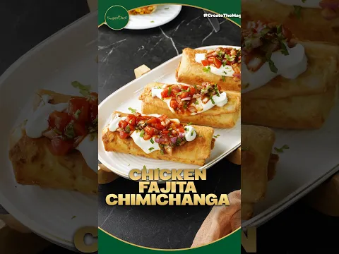 Easy Chicken Fajita Chimichanga Recipe | Crispy & Cheesy | SuperChef