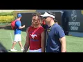 Top247 commit Rodney Gallagher at WVU 7on7