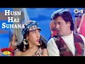 Download Lagu Husn Hai Suhana | Coolie No. 1 | Govinda \u0026 Karisma Kapoor | Abhijeet \u0026 Chandana Dixit | 90's Hits