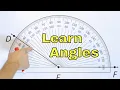 Learn Acute Obtuse Right Angles and Measure Angles with a Protractor - 5-9-7