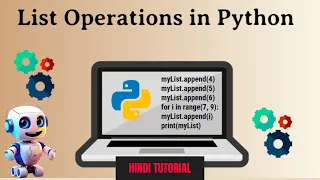 Python Lists And List Functions Python Tutorials For Absolute Beginners In Hindi By DSW