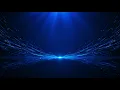 4K blue particle light sea level stage performance background