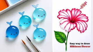 Easy Art Tips & Hacks || Cool Art ideasll Painting tutorials