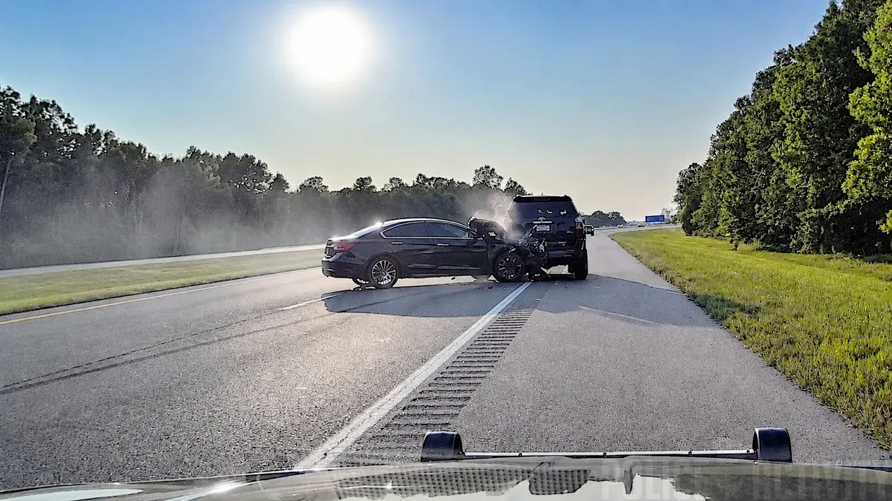 Arkansas State Police Chase Ends in Terrifying Rollover Crash