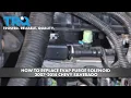 How To Replace EVAP Purge Solenoid 2007-2014 Chevy Silverado