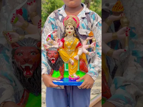 माता रानी और एक भक्त की स्टोरी❤️🙏#shorts #durgapuja #maa #viralvideo #sonuugrejiya
