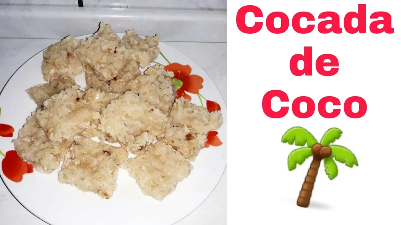 COCADA COM APENAS 3 INGREDIENTES