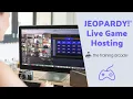 JEOPARDY Live Game Hosting The Training Arcade