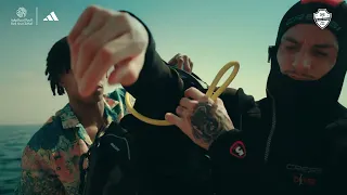 من البحر تخرج كنوز  نقدم لكم القميص الثالث ل   الأهلي   دندنها