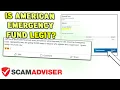 5000 From American Emergency Fund - Is It Legit Reviews That You Need To See