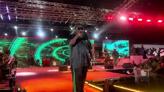 saheed osupa live on stage at trench symphony concert