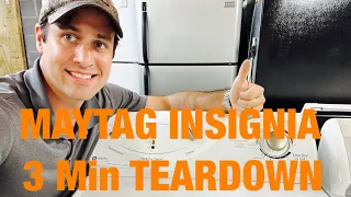 MAYTAG INSIGNIA or NEPTUNE DRYER 3 MINUTE TEARDOWN Just for fun