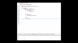 Prime Numbers 1 to 50 in Java using Eclipse Java Programming Shorts