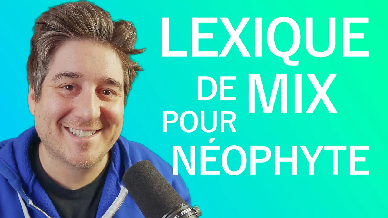 LEXIQUE DE MIX POUR NÉOPHYTE