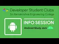 LIVE Android Study Jam 2020 DSC SREC