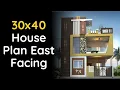 Download Lagu 30x40 House Plan East Facing | Ghar Ka Naksha | DK 3D home Design
