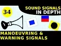 Rule 34 Manoeuvring Warning Signals Sound Signals In Depth