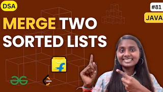 Merge Two Sorted Lists LINKED LIST LeetCode JAVA DSA