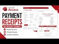 How to Create Customer Payment Receipts in Microsoft Access