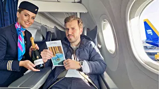The Cheapest Transatlantic Business Class Is Brutal (Icelandair Saga Class)