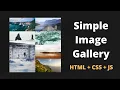 Create a Simple CSS Image Gallery with Hover Effect
