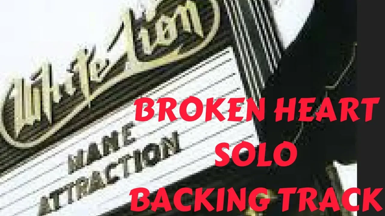 WHITE LION "Broken Heart" SOLO BACKING TRACK