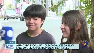 Alunos da Efapi lançam livro e celebram projeto “Poetizando as Profissões”
