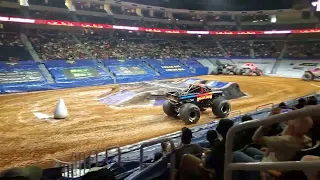 Excaliber Monster Truck Big Jump at Monster Jam Gas South Arena Section 115 Row Q